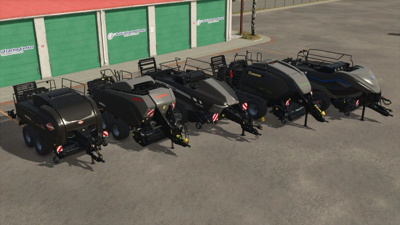 Прес-підбирачі Square Balers Plus для Farming Simulator 25