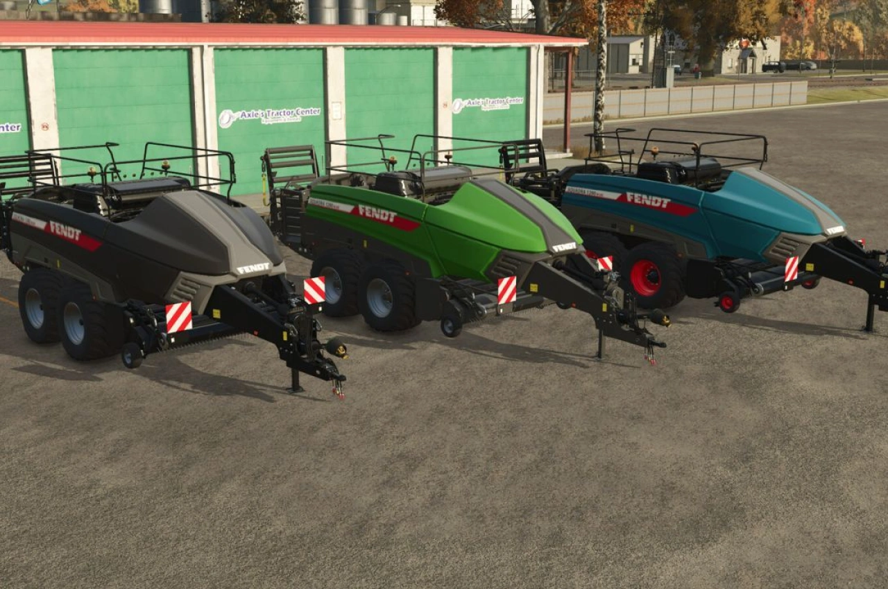 Прес-підбирачі Square Balers Plus для Farming Simulator 25