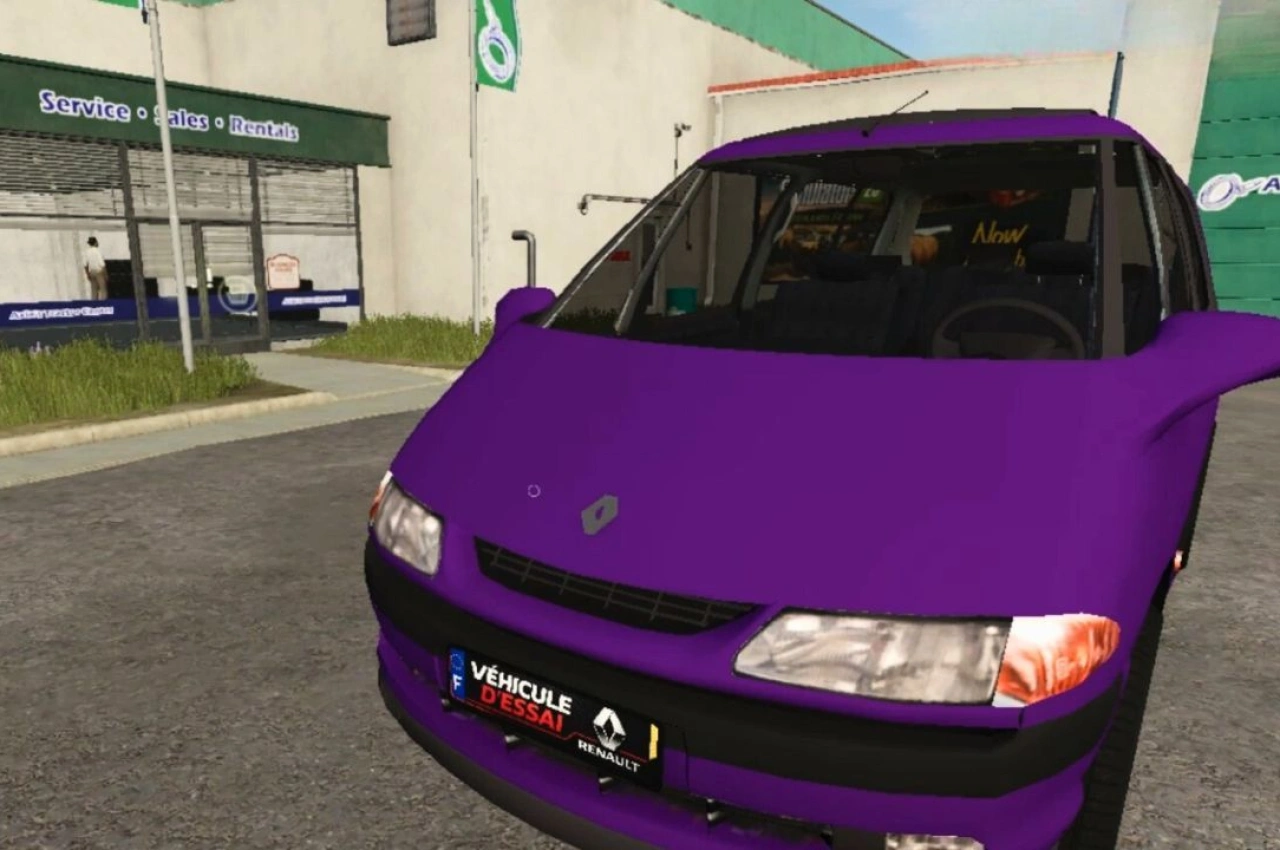 Автомобіль Renault Espace 3 для Farming Simulator 25