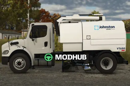 Мод на Автомобілі Freightliner M2 Sweeper для Фермер Симулятор 25