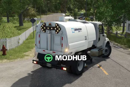 Мод на Автомобілі Freightliner M2 Sweeper для Фермер Симулятор 25