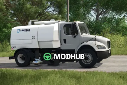 Мод на Автомобілі Freightliner M2 Sweeper для Фермер Симулятор 25