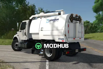 Мод на Автомобілі Freightliner M2 Sweeper для Фермер Симулятор 25