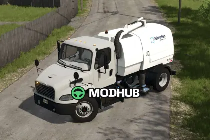 Мод на Автомобілі Freightliner M2 Sweeper для Фермер Симулятор 25