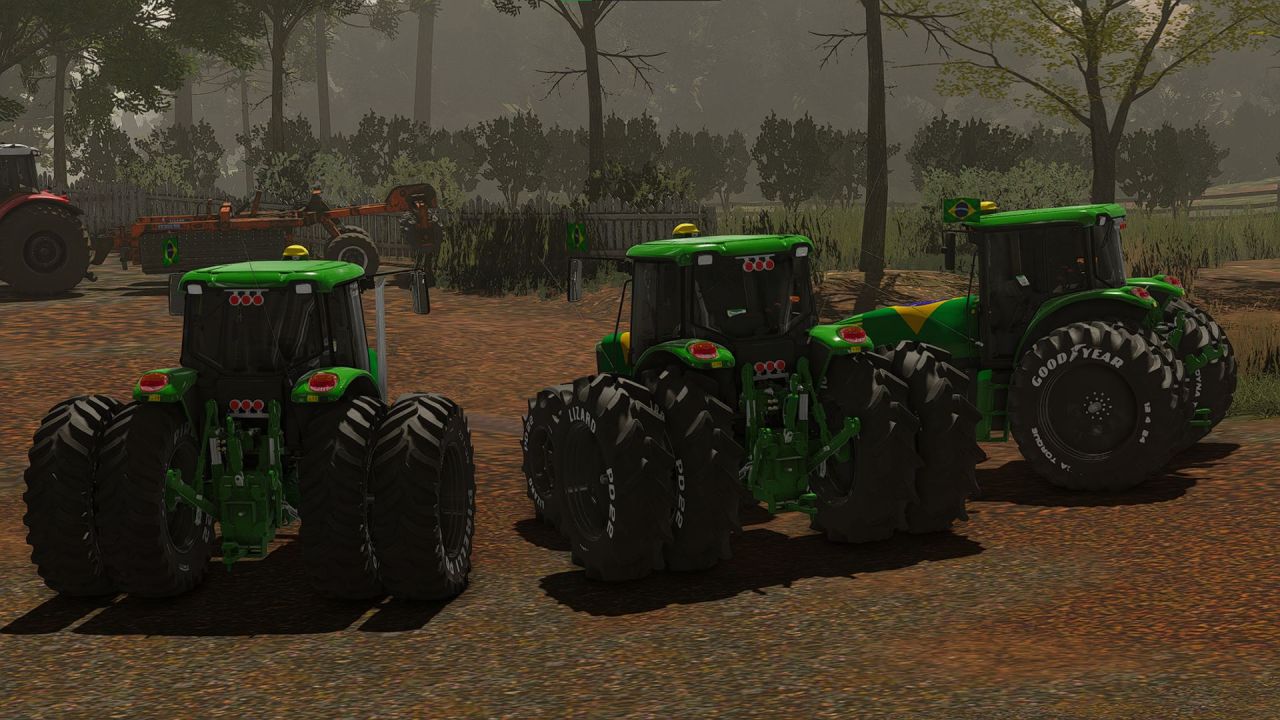 Трактор John Deere 6145J для Farming Simulator 22