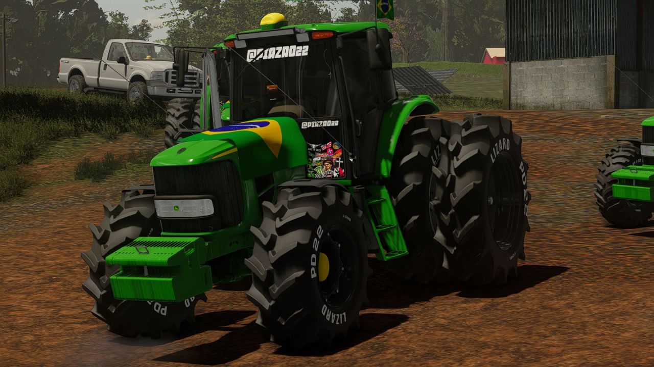 Трактор John Deere 6145J для Farming Simulator 22