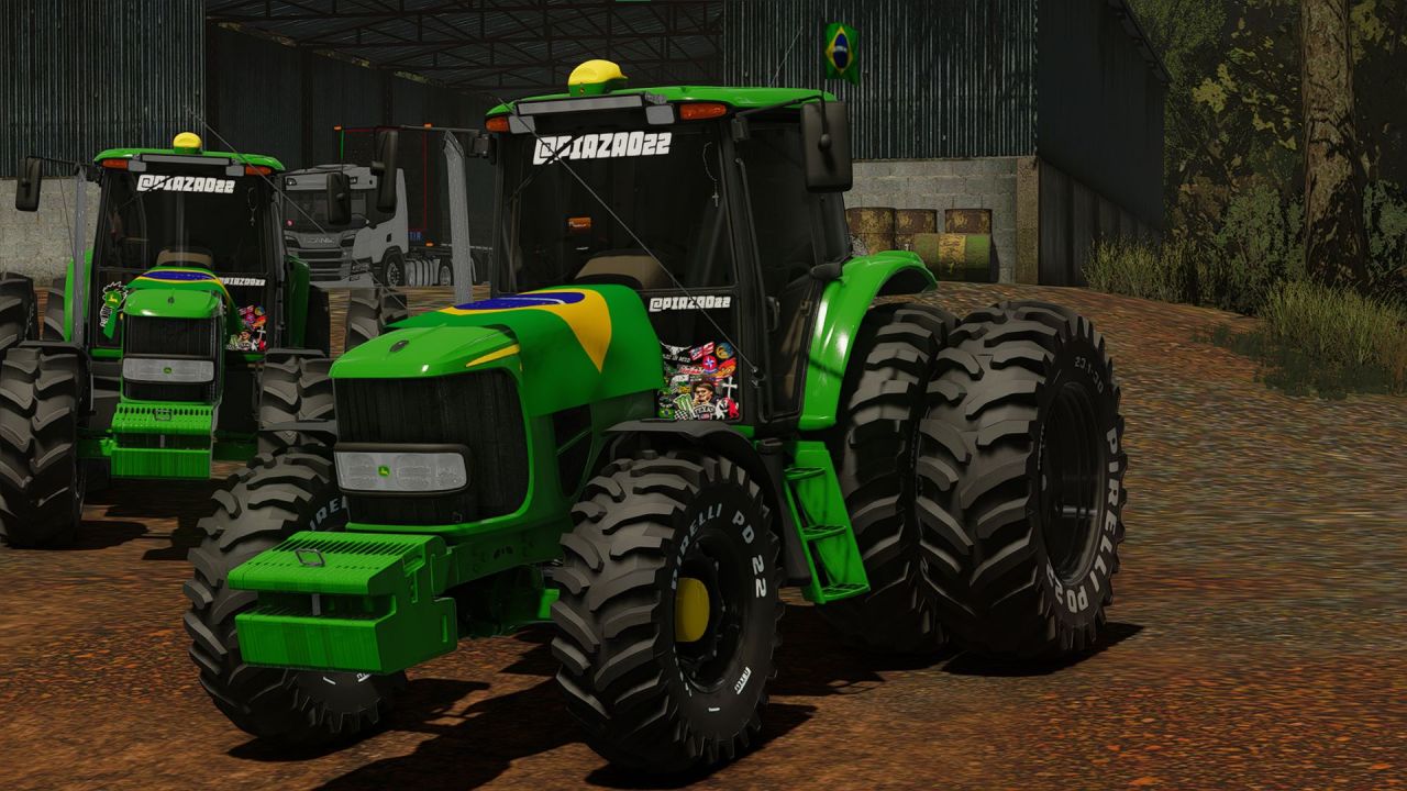 Трактор John Deere 6145J для Farming Simulator 22