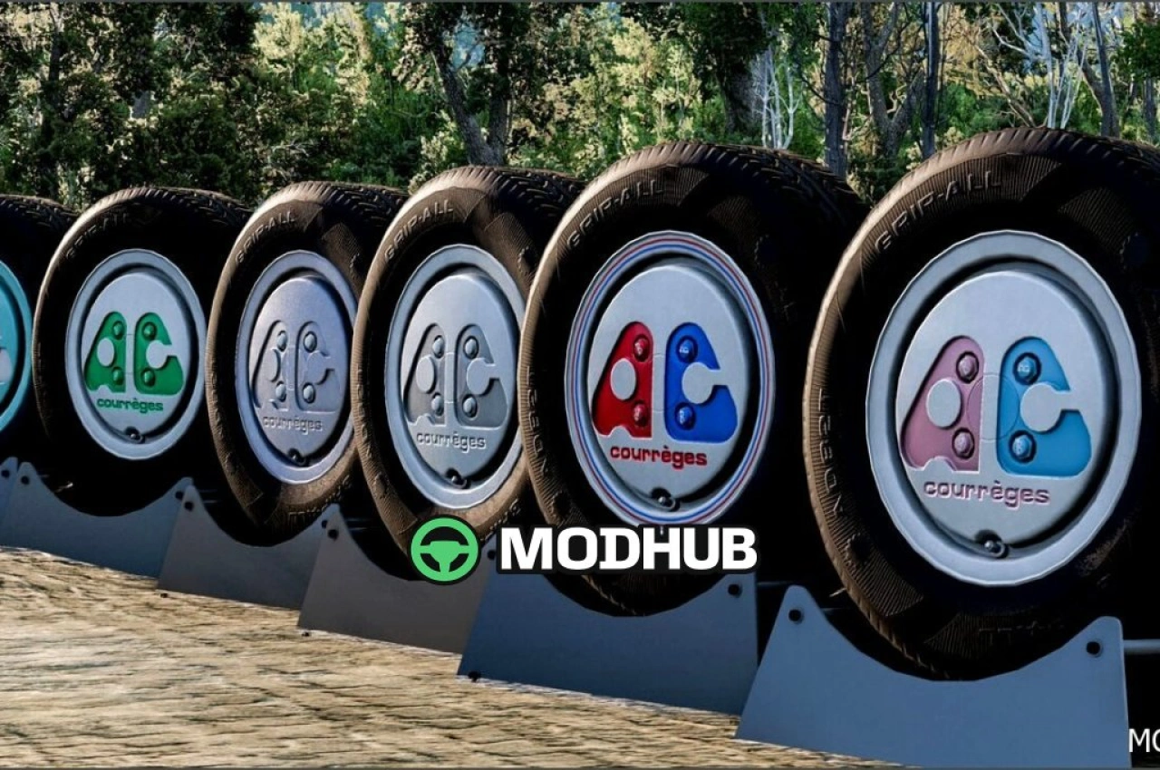 Комплект коліс Kyushavault для BeamNG.drive