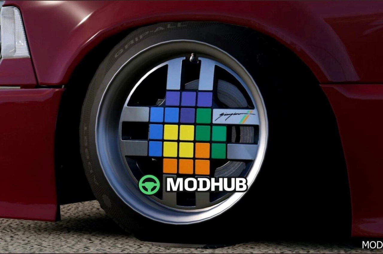 Комплект коліс Kyushavault для BeamNG.drive