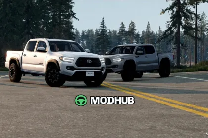 Samochód Toyota Tacoma V2.1 do BeamNG.drive