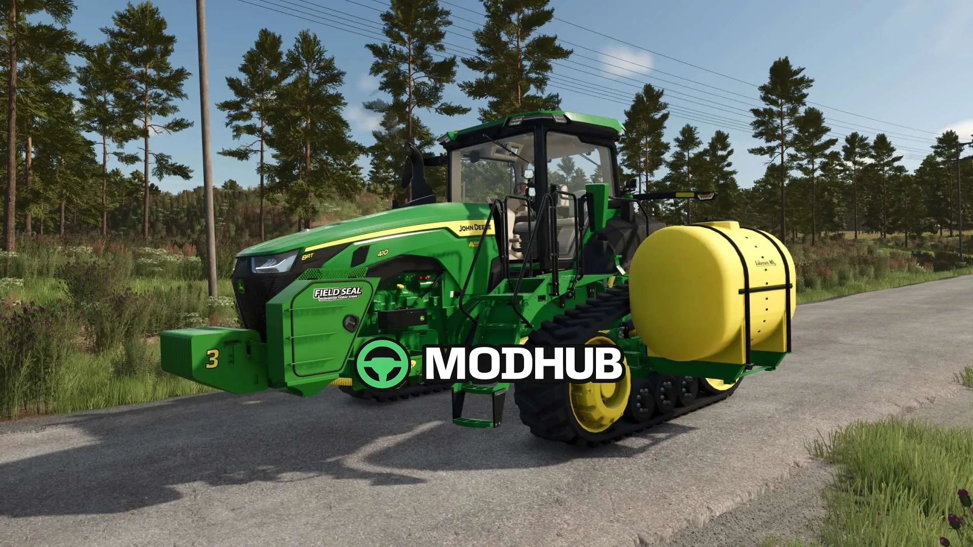 Мод на Трактори John deere 8RT series v1.0.0.0 для Фермер Симулятор 25