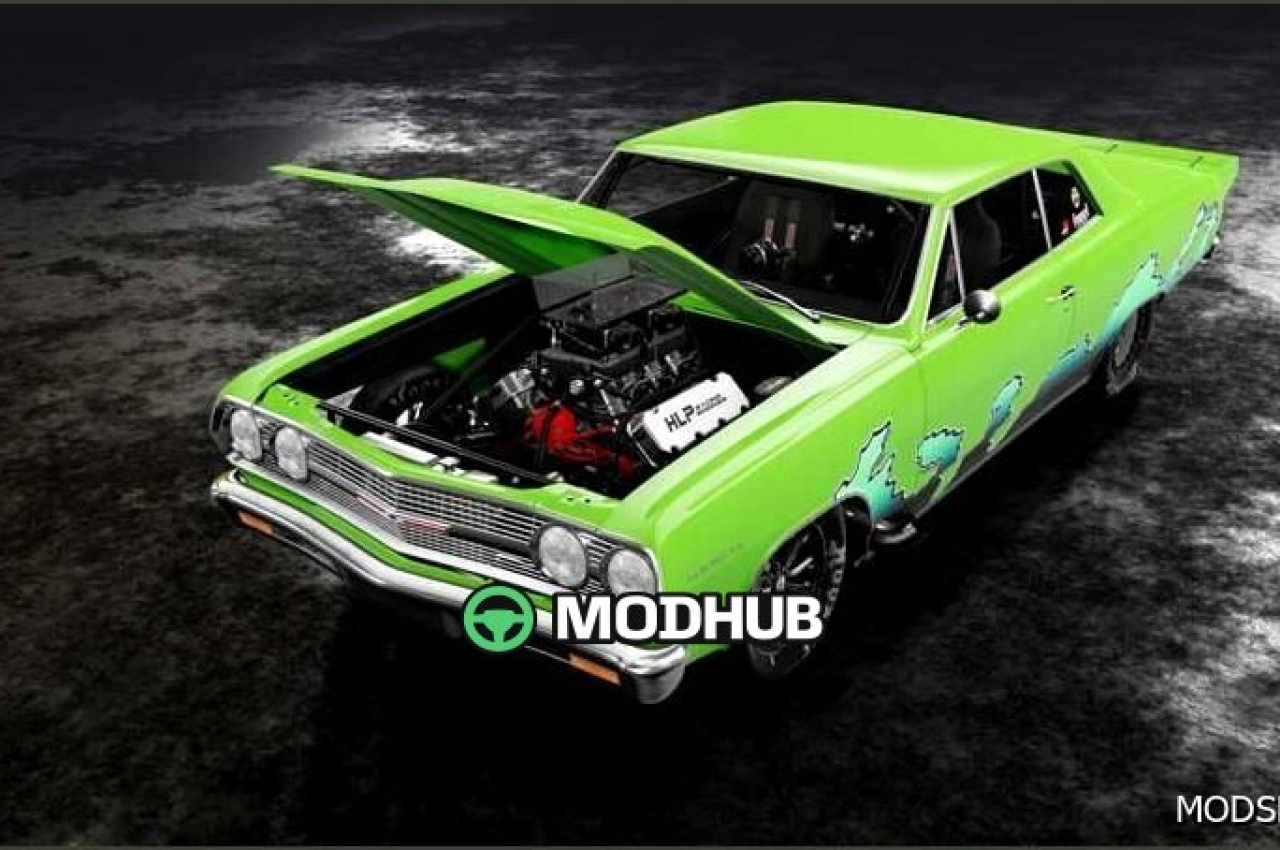 Автомобіль Chevrolet Chevelle 1965 для BeamNG.drive