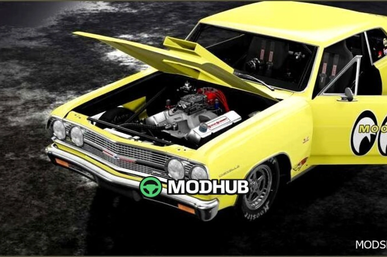 Автомобіль Chevrolet Chevelle 1965 для BeamNG.drive