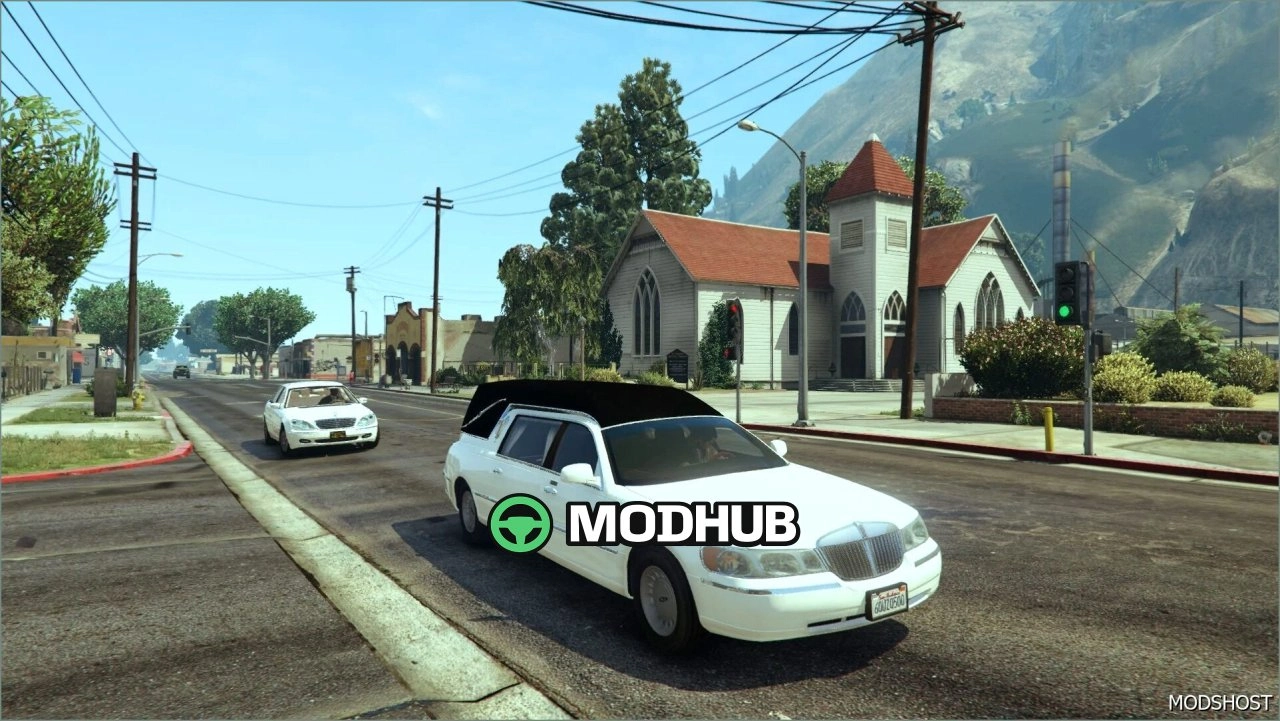 Катафалк Lincoln Town Car 1998 для GTA 5