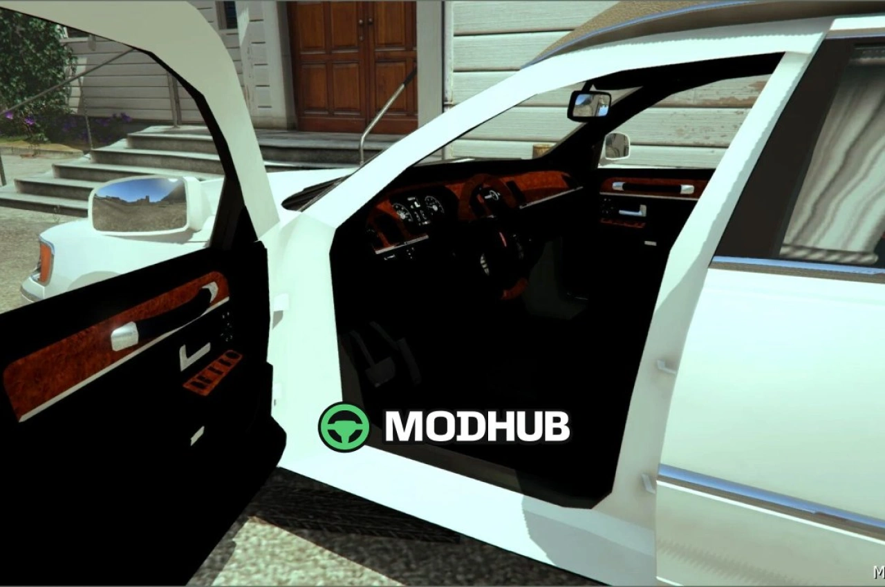 Катафалк Lincoln Town Car 1998 для GTA 5