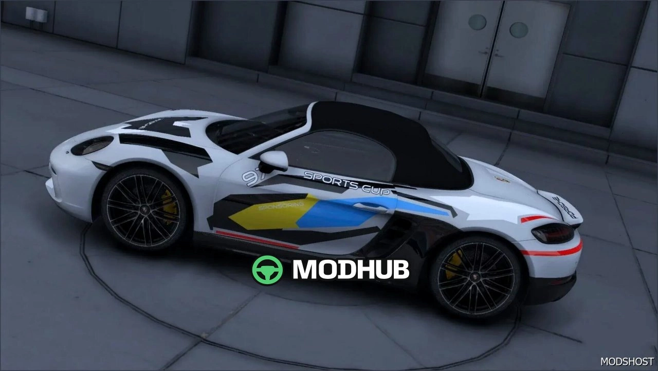 Автомобіль Porsche 718 Boxster S Modern Abstract для GTA 5