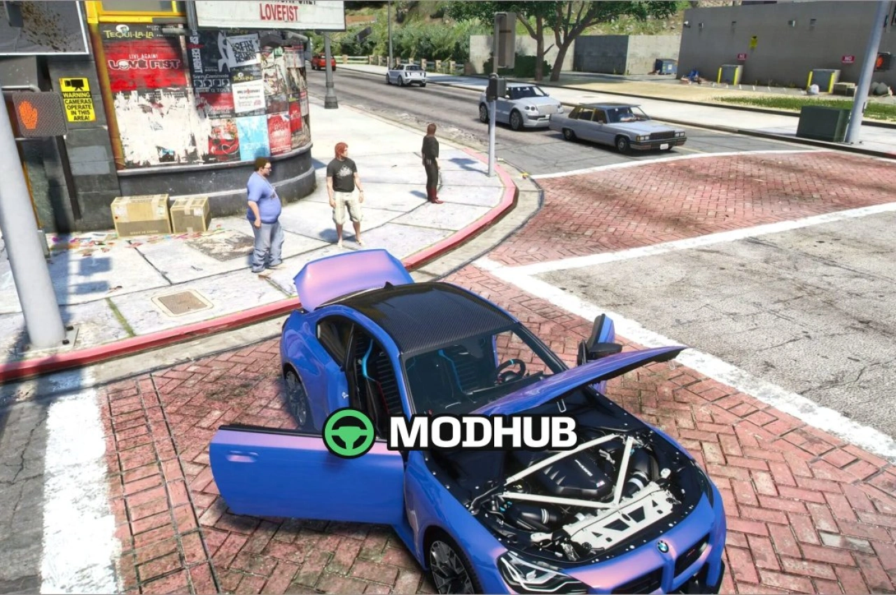 Автомобіль BMW M2 CS для GTA 5