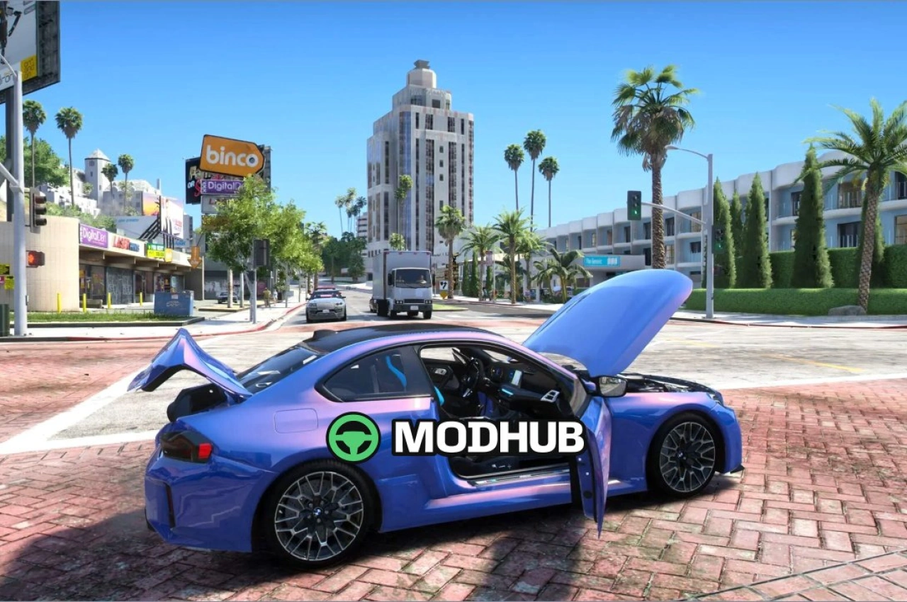 Автомобіль BMW M2 CS для GTA 5