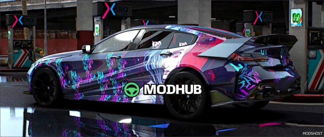 Автомобіль BMW M8 Competition Vengeance Edition для GTA 5