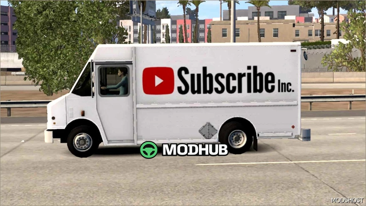 Автомобіль Step Van для American Truck Simulator