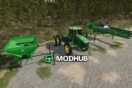 Mod na Samochodowe Opryskiwacze John Deere R4045 do Farming Simulator 25