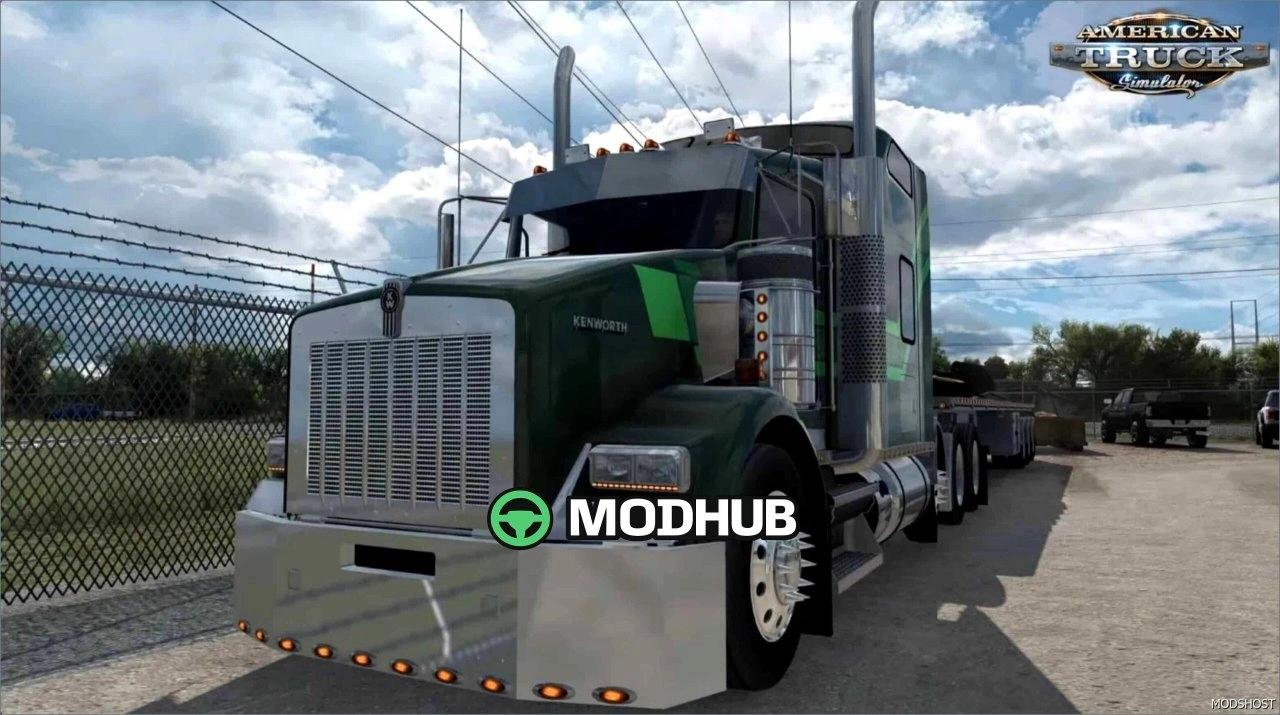 Вантажівка Kenworth T800 Rework для American Truck Simulator