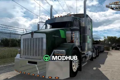 Ciężarówka Kenworth T800 Rework do American Truck Simulator