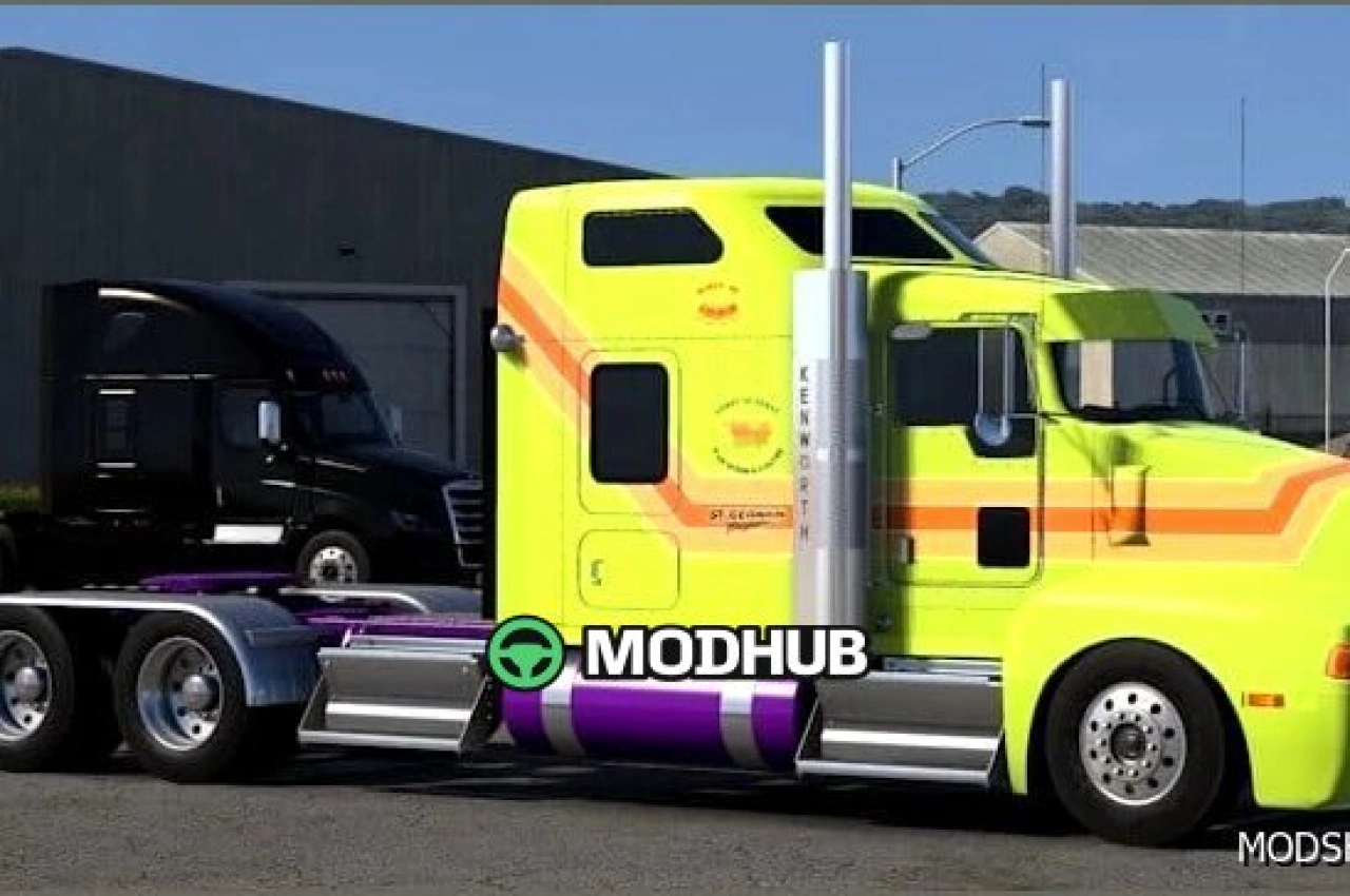 Вантажівка Kenworth T600 для American Truck Simulator