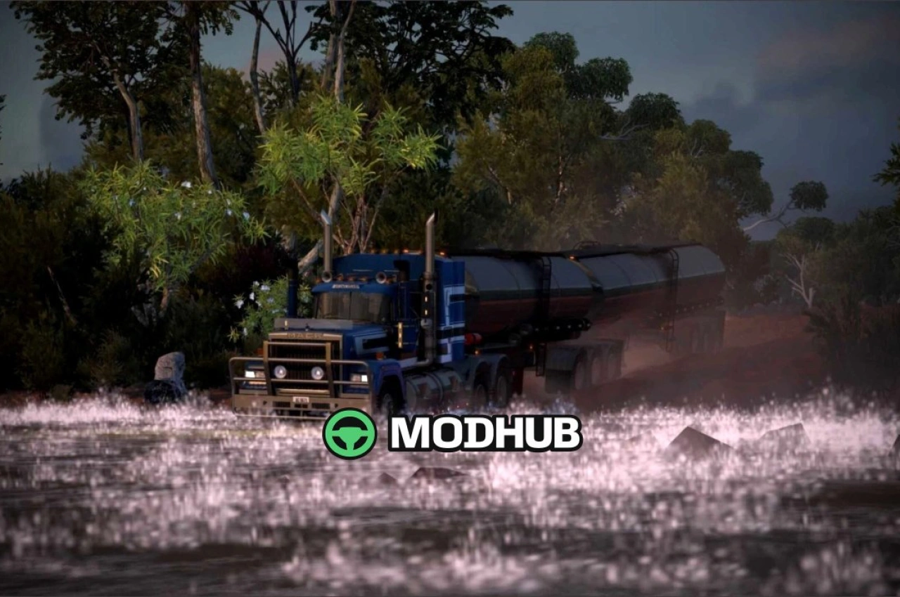 Карта Австралійського Безкраю V5.3 для American Truck Simulator