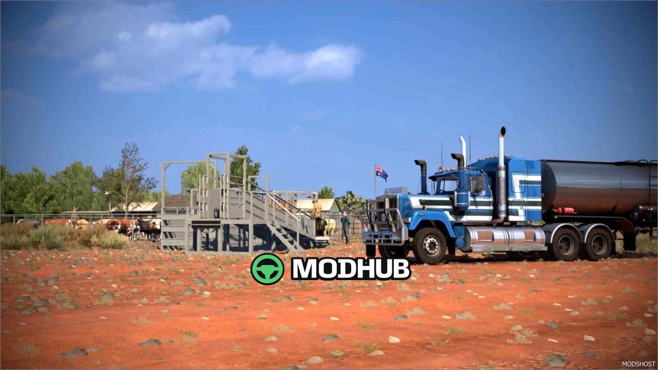 Australian Outback Map V5.3 for American Truck Simulator