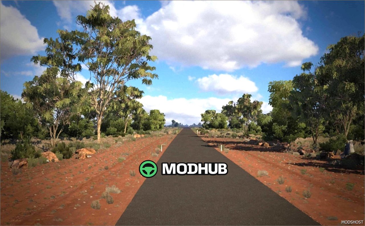 Australian Outback Map V5.3 for American Truck Simulator