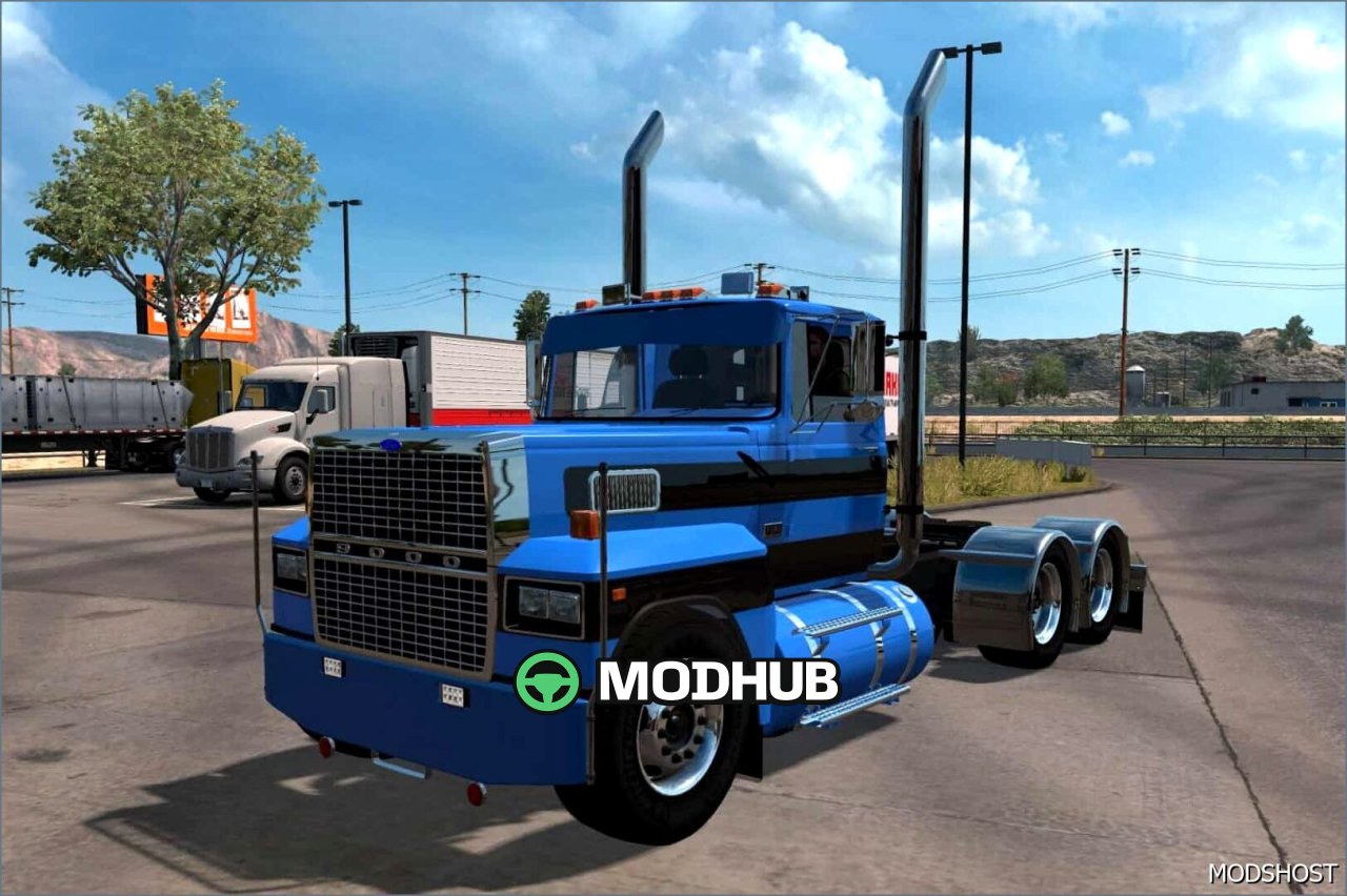 Вантажівка Ford LTL9000 V9.0 для American Truck Simulator