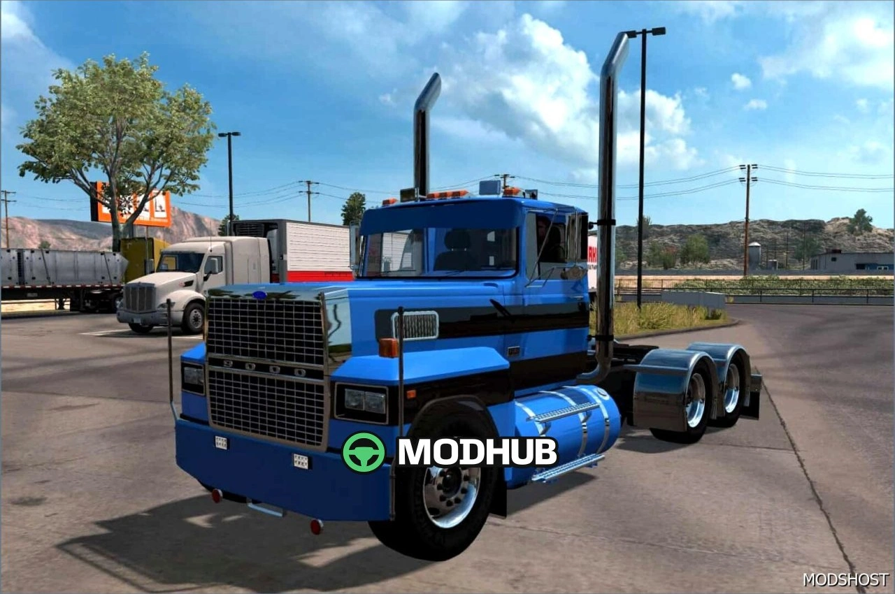 Вантажівка Ford LTL9000 V9.0 для American Truck Simulator
