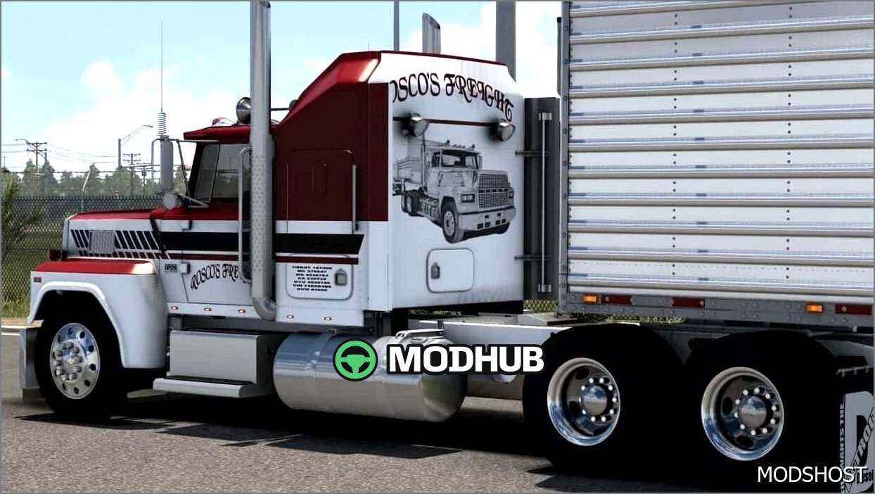 Вантажівка Ford LTL9000 V9.0 для American Truck Simulator