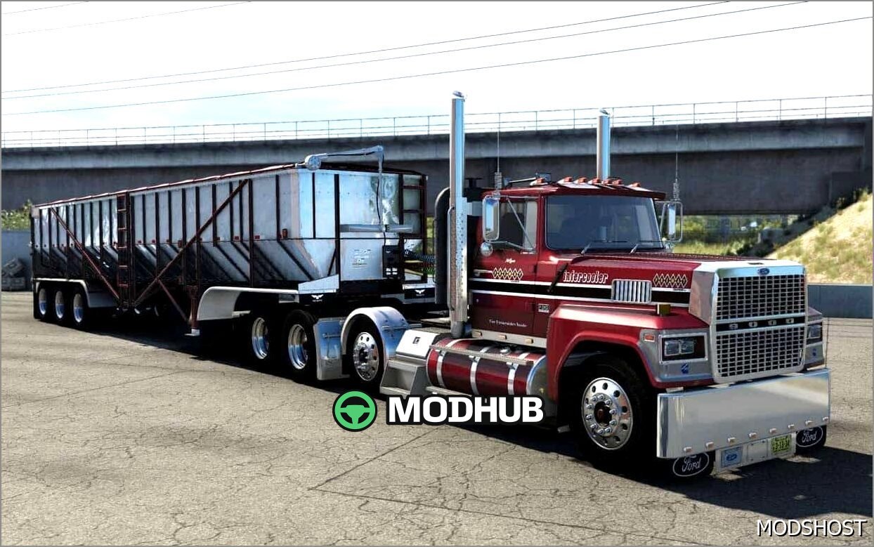 Вантажівка Ford LTL9000 V9.0 для American Truck Simulator