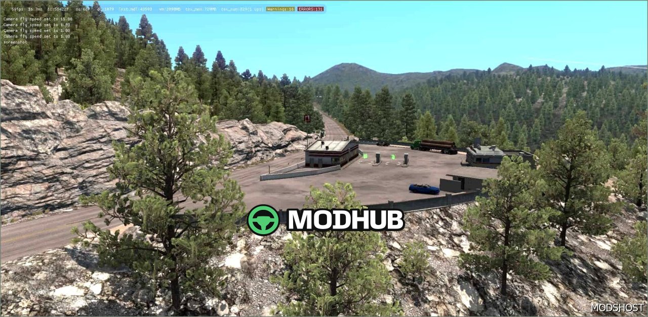 Карта Mhapro 1.58 для American Truck Simulator