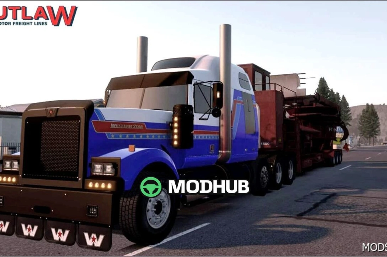 Вантажівка Western Star 4900 EX V1.6 для American Truck Simulator