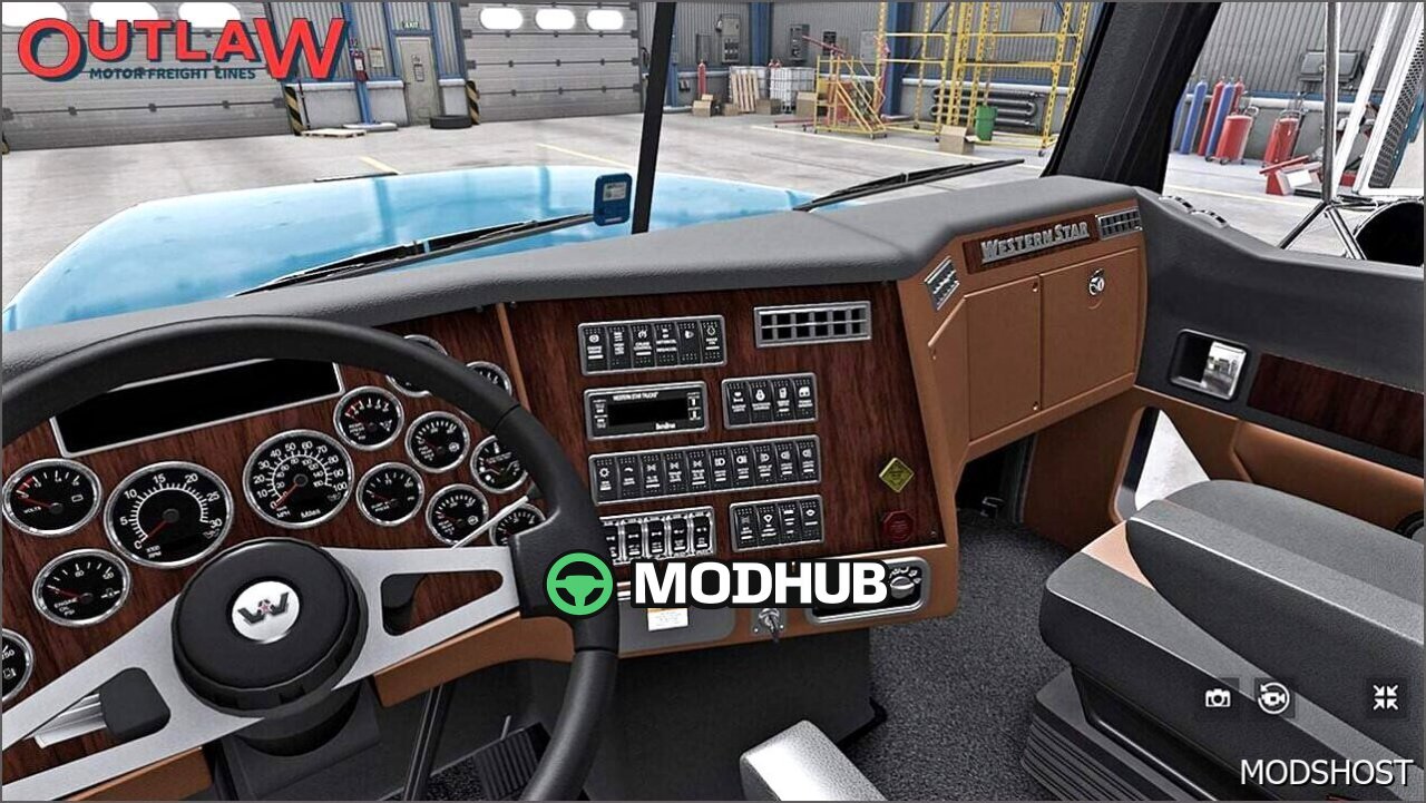Вантажівка Western Star 4900 EX V1.6 для American Truck Simulator