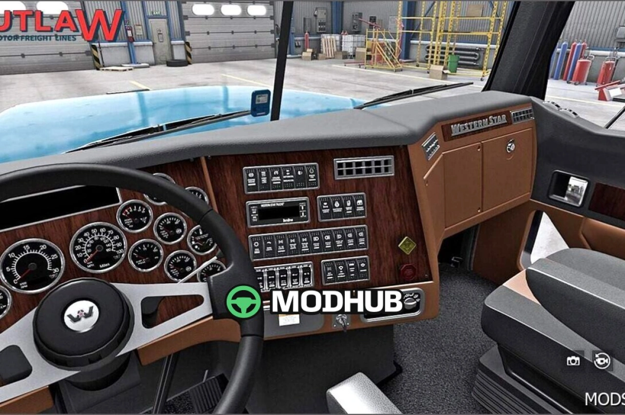 Вантажівка Western Star 4900 EX V1.6 для American Truck Simulator