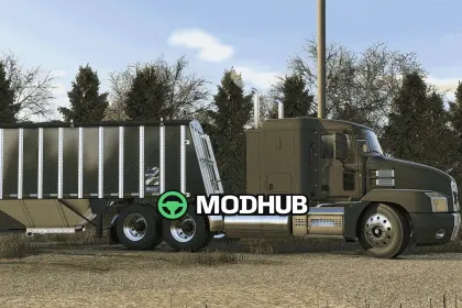 Мод на Автомобілі Mack Anthem v1.0.0.0 для Фермер Симулятор 25 — 1