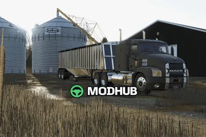 Мод на Автомобілі Mack Anthem v1.0.0.0 для Фермер Симулятор 25 — 3