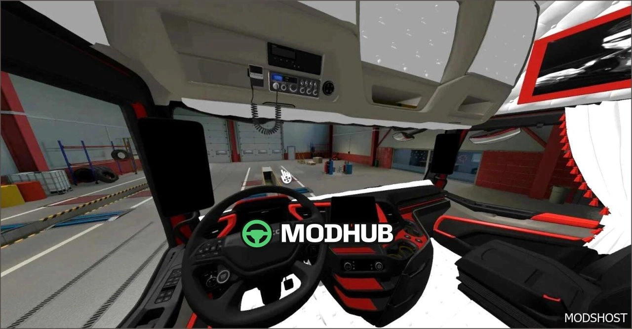 Інтер'єр Iveco S WAY для Euro Truck Simulator 2