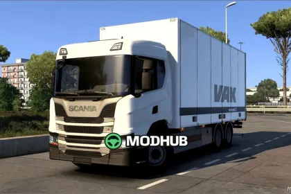 Rigid Chassis Addon for Scania Pgrs Next GEN for Euro Truck Simulator 2