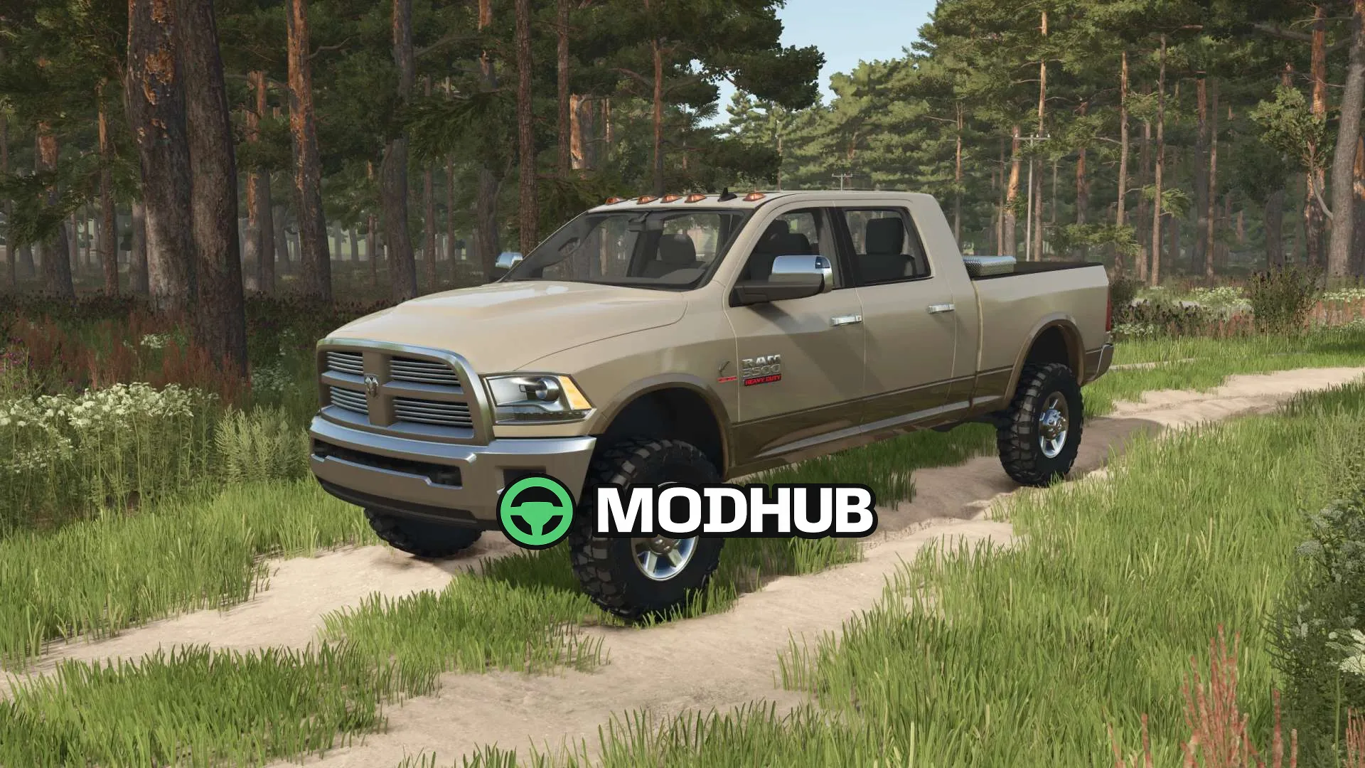 Мод на Автомобілі 2018 RAM 3500 для Фермер Симулятор 25