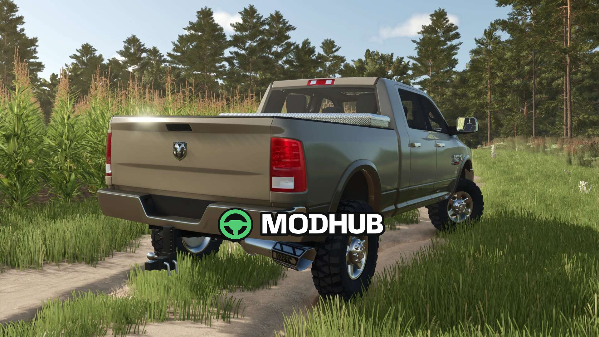 Мод на Автомобілі 2018 RAM 3500 для Фермер Симулятор 25 - Скріншоти