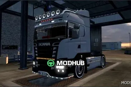 Scania Turkish Style Silvanlı Hamid Truck for Euro Truck Simulator 2