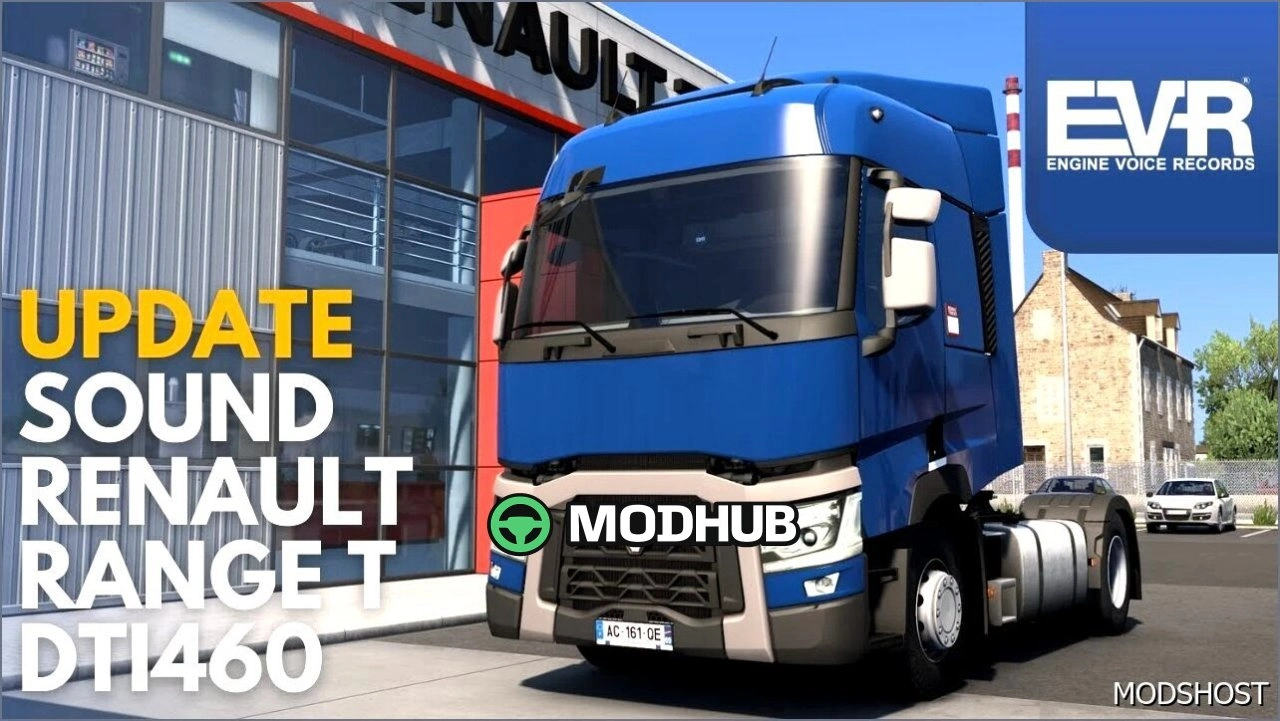 Звуковий мод SFX Renault Range T DTI460 Euro6c V2.03.1 для Euro Truck Simulator 2