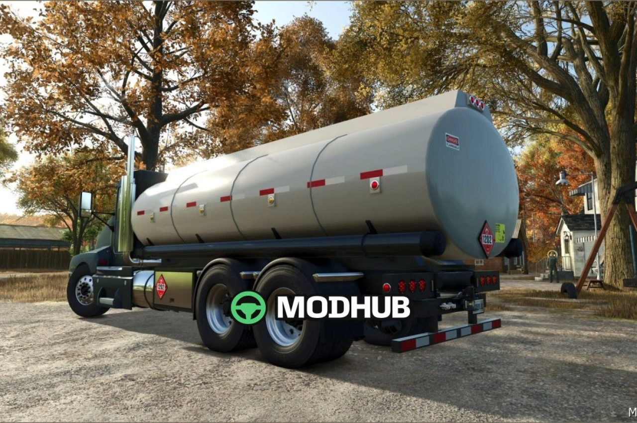 Вантажівка Kenworth T600 Tanker для Farming Simulator 25