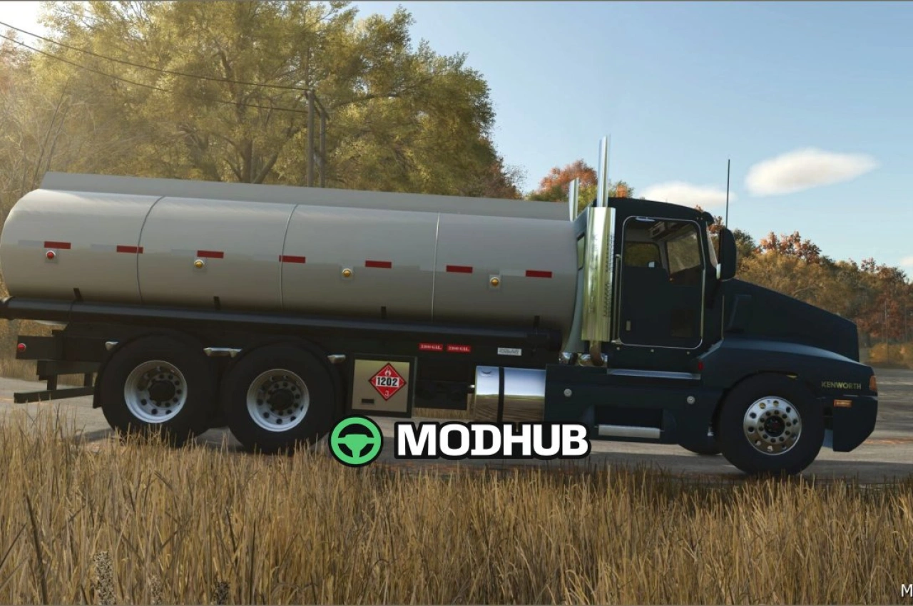 Вантажівка Kenworth T600 Tanker для Farming Simulator 25