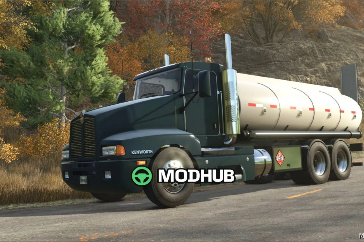 Вантажівка Kenworth T600 Tanker для Farming Simulator 25